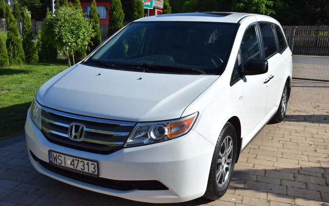 Honda Odyssey cena 59900 przebieg: 214000, rok produkcji 2012 z Siedlce małe 301